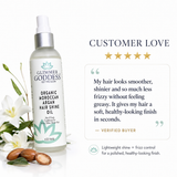 Organic Hair Shine Spray | Moroccan Argan Oil