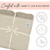 Hemp & Organic Cotton Yoga Blanket