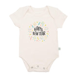 graphic bodysuit | happy new year