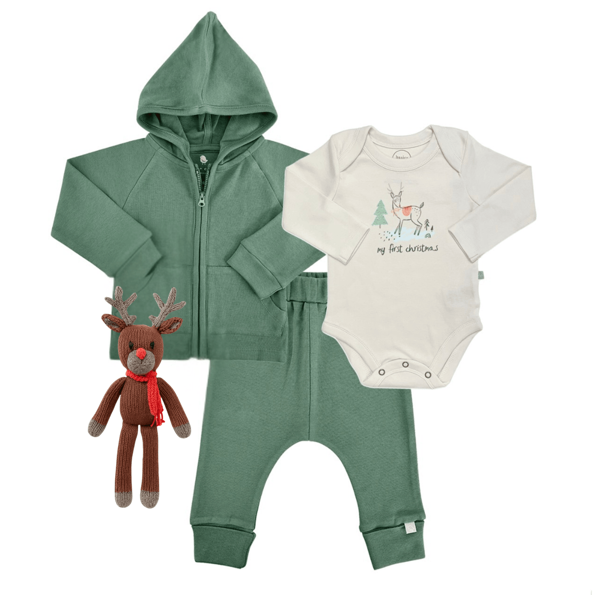 gift set | my first christmas deer 4pc