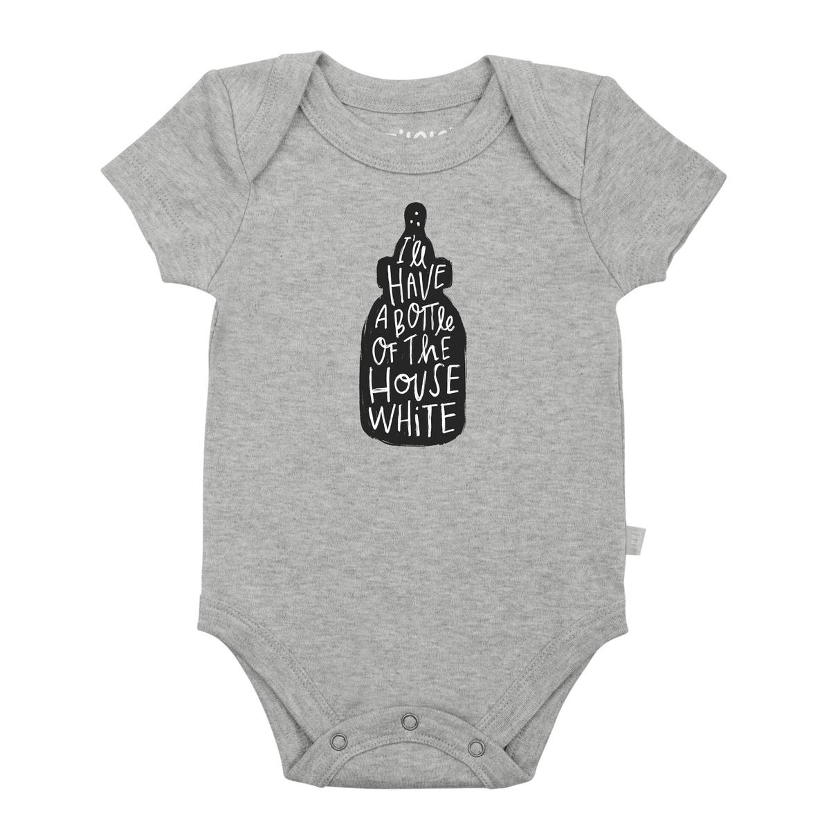 graphic bodysuit | house white (heather)