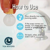 The Owl's Tale Liquid Bath Bomb - Eucalyptus, Vanilla, and Frosted Juniper