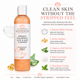 Organic Hyaluronic Acid Facial Cleanser