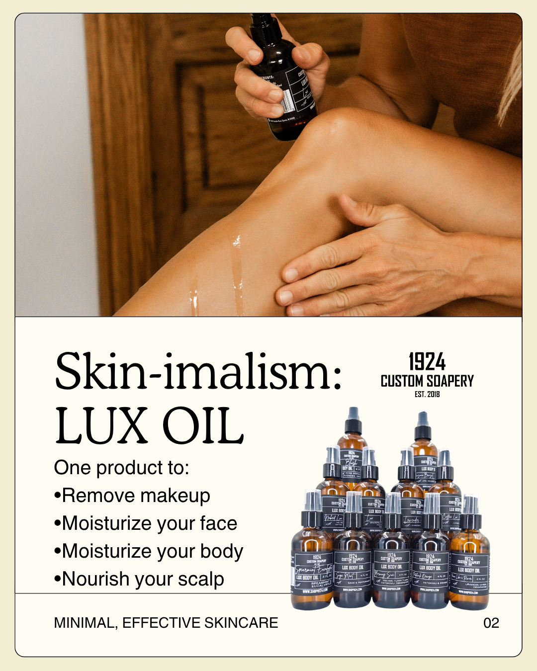 Lux Body & Face Oil Essential Oil Awear Market