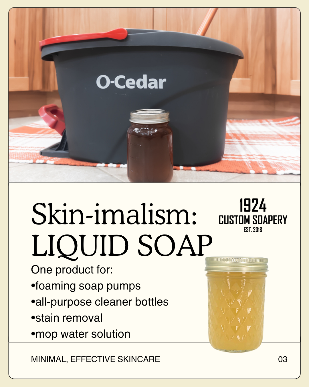 8oz Essential Oil Liquid Soap Awear Market