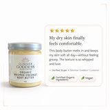 Organic Whipped Coconut & Vitamin E Body Butter – Ultra-Nourishing
