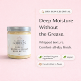Organic Whipped Coconut & Vitamin E Body Butter – Ultra-Nourishing
