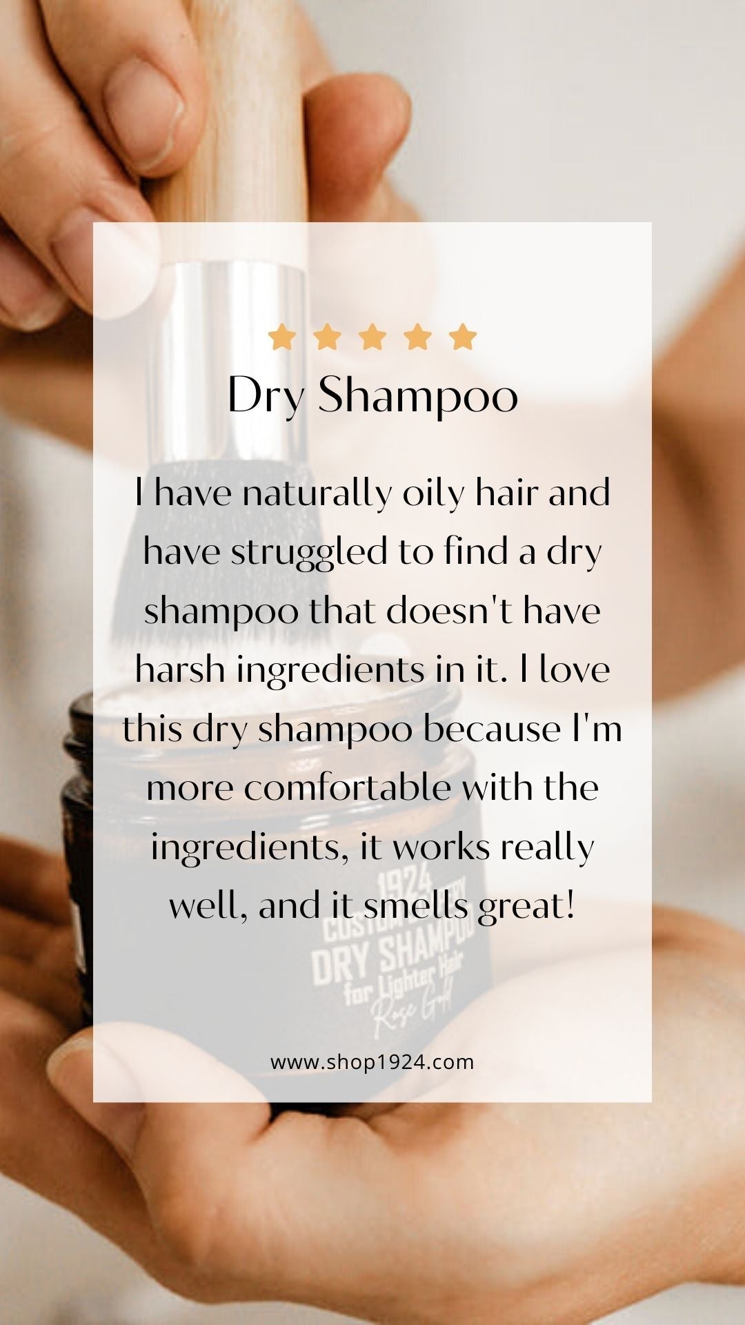 Lighter Hair Dry Shampoo