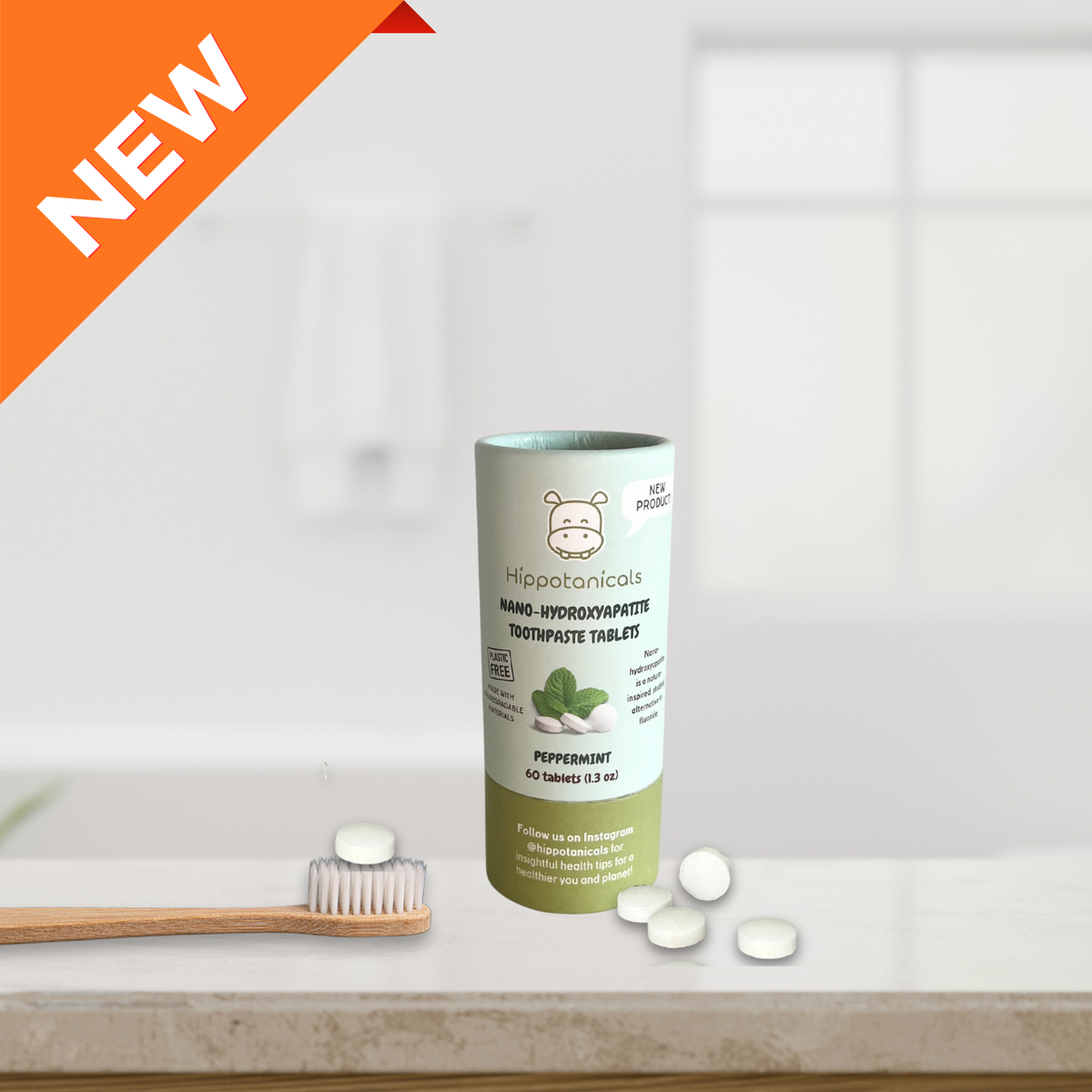 Shellpika Toothpaste Toothpaste Tablets with Hydroxyapatite in Biodegradable Tube – AwearMarket