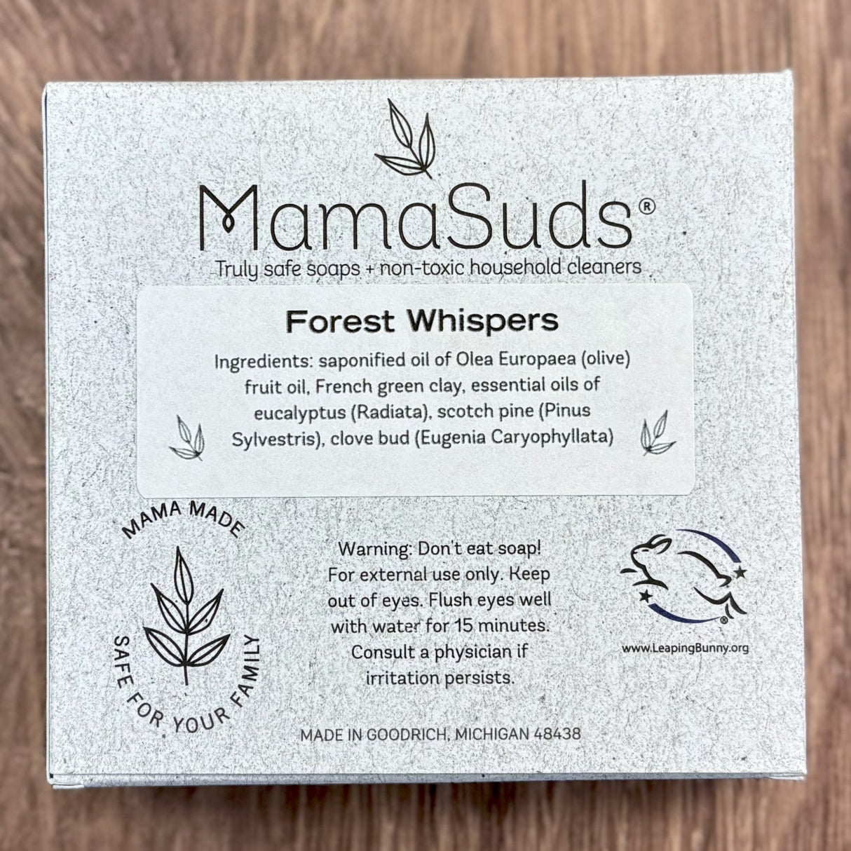 Forest Whispers Limited Edition Castile Bar Soap