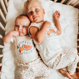 short sleeve pajama set | sweet and sour