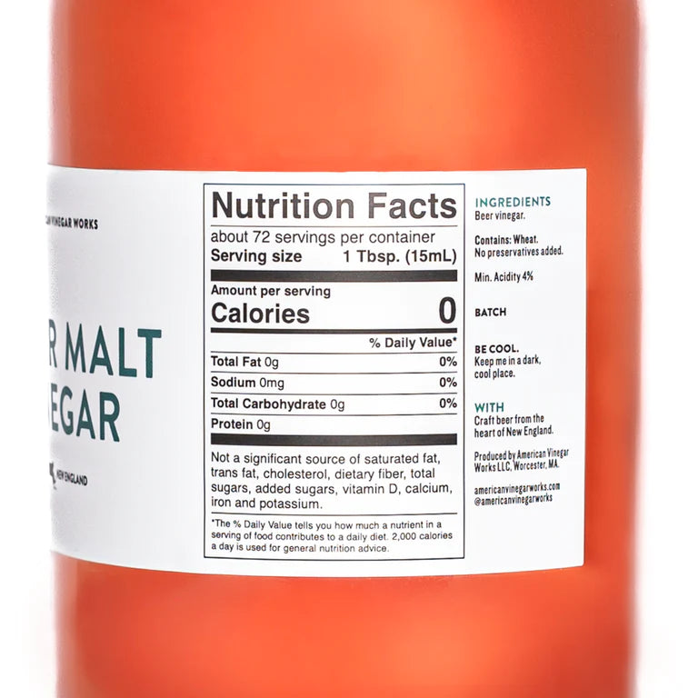 IPA Beer Malt Vinegar
