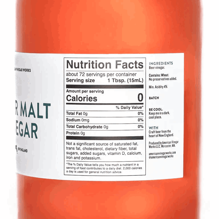 IPA Beer Malt Vinegar