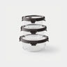 Round Glass Container Set