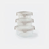 Round Glass Container Set