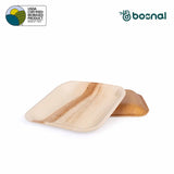 Bosnal - Palm Leaf Biodegradable Plates; 7 inch, Square
