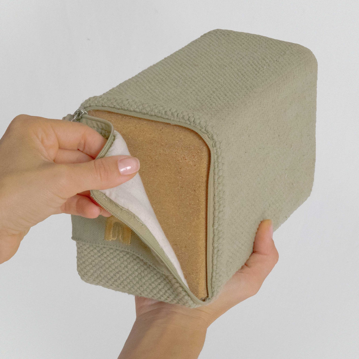 Yoga Block - Naturally Dyed Organic Cotton