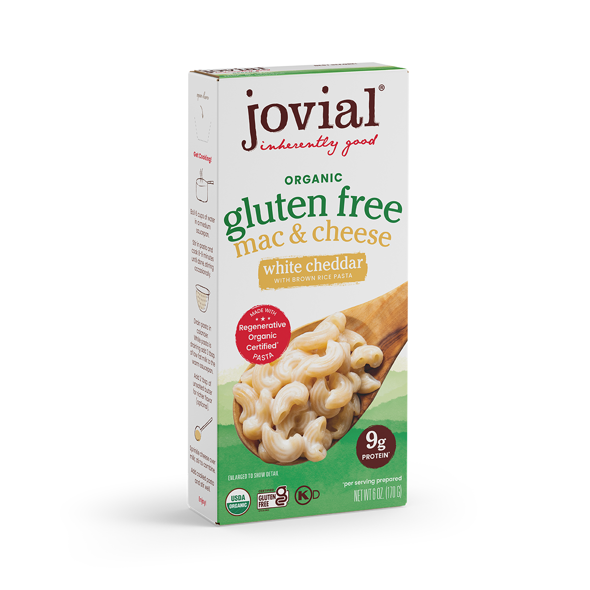 Organic Gluten Free White Cheddar Mac & Cheese