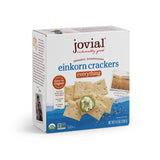 Organic Einkorn Sourdough Everything Crackers