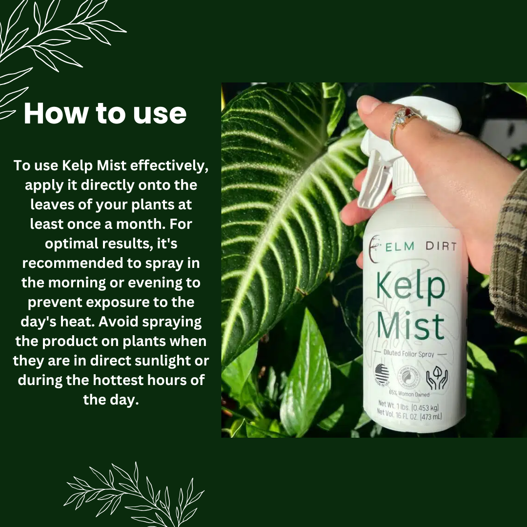 Kelp Mist - Organic Foliar Spray Seaweed Fertilizer
