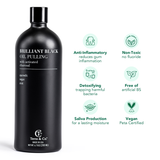 Brilliant Black® Oil Pulling – Ayurvedic Mouthwash for Teeth Whitening, Detox & Gum Health