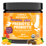 Kids Prebiotic & Probiotic Gummies, Peach Mango (60 ct)
