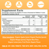Kids Prebiotic & Probiotic Gummies, Peach Mango (120 ct)