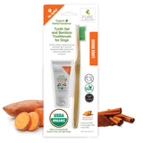 Tooth Gel and Bamboo Toothbrush for Large Dogs - Organic Dental Solutions®
