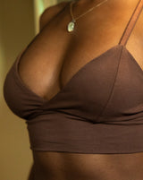 Longline Bralette - Cocoa
