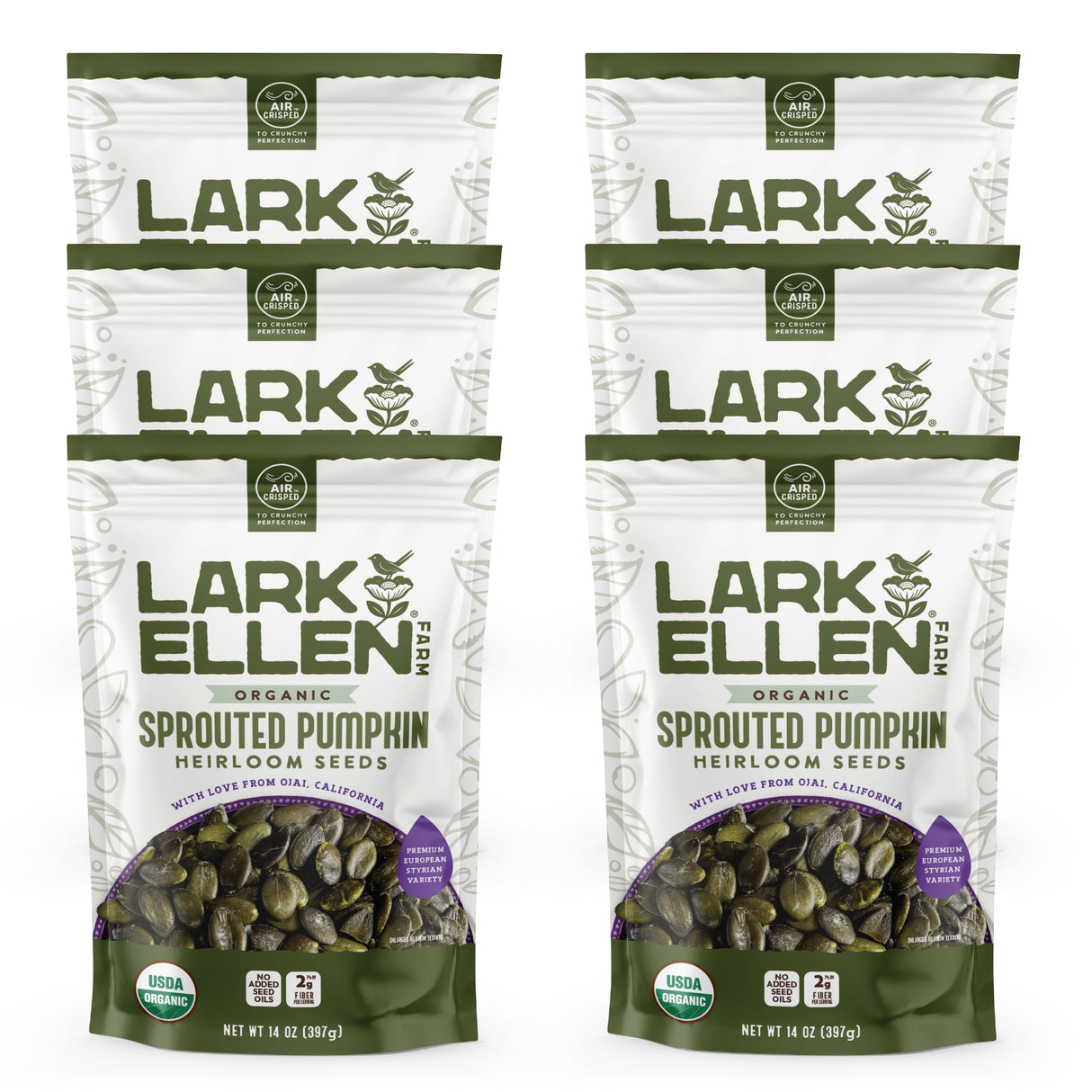 Styrian Pumpkin Seeds, Sprouted Organic