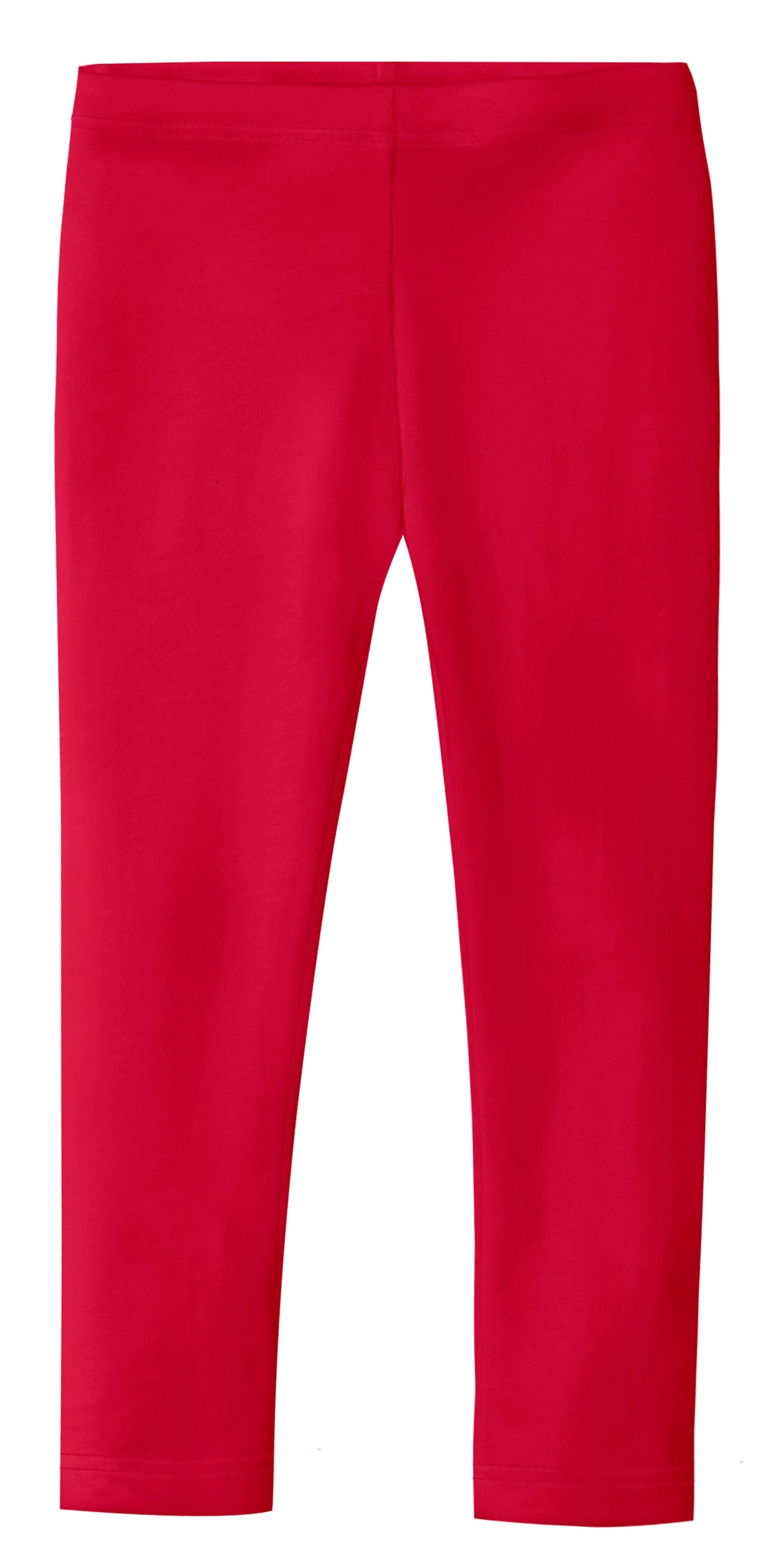 Girls Soft Organic Cotton Leggings | Candy Apple