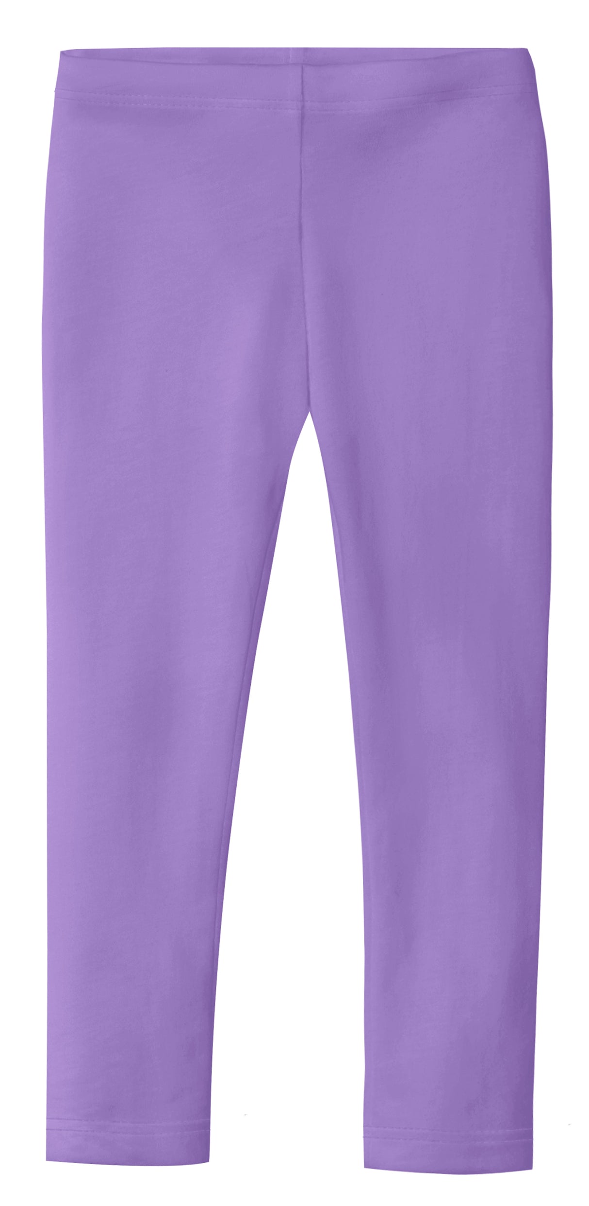 Girls Soft Organic Cotton Leggings | Deep Purple