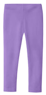 Girls Soft Organic Cotton Leggings | Deep Purple