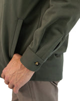 Lined Yukon Flannel Shirt Jacket, Olive