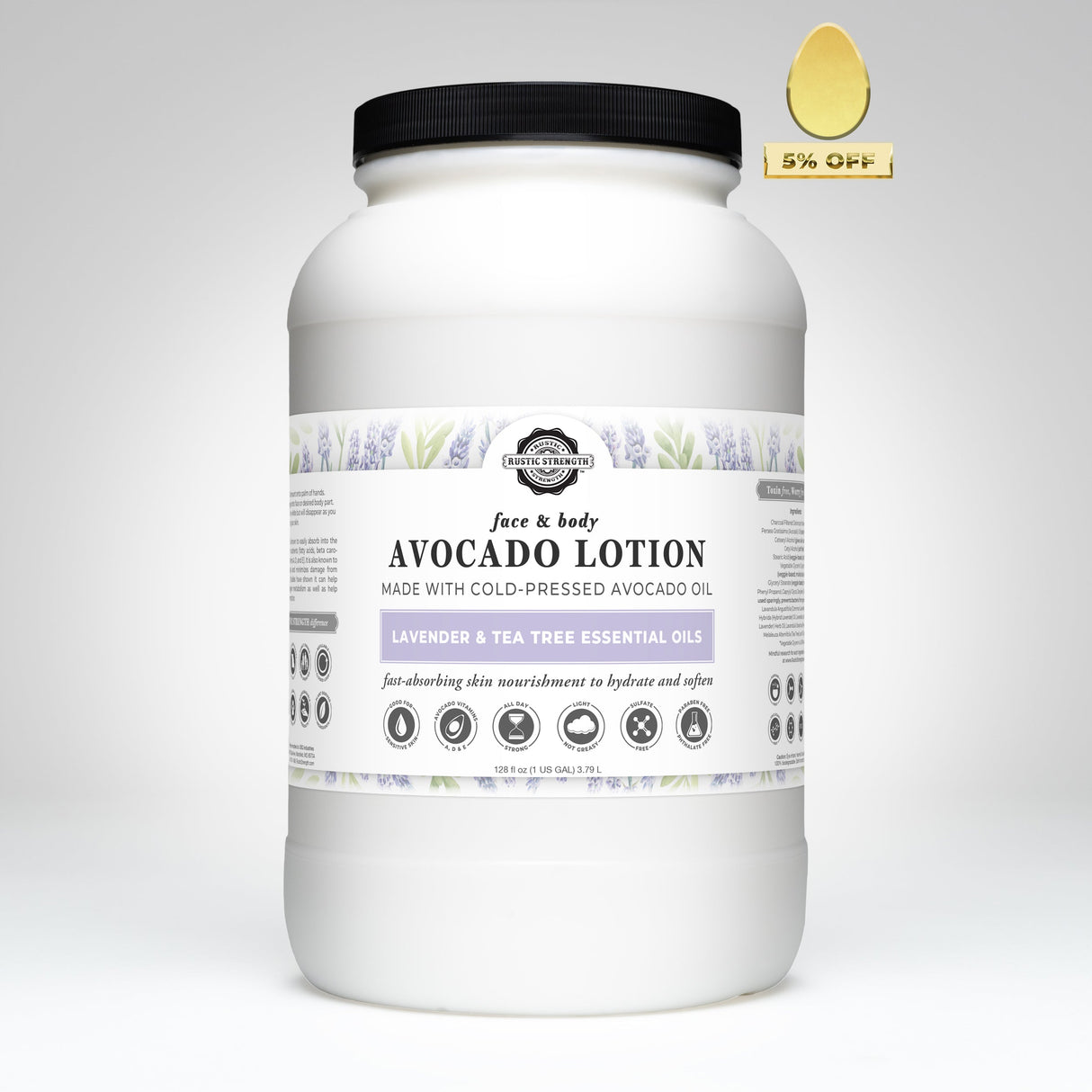 Avocado Lotion | Lavender & Tea Tree