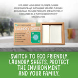 Laundry Detergent Sheets x 60 (Fragrance-Free)