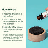 Lava Rock Passive Diffuser