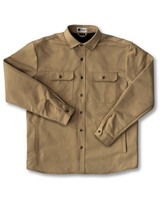 Lined Yukon Flannel Shirt Jacket, Tan
