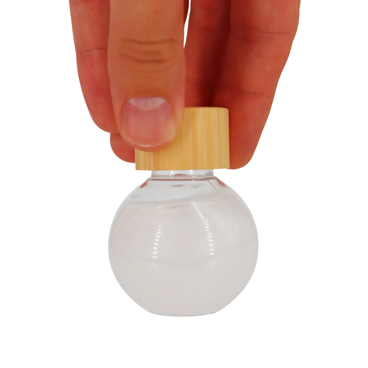 Sun Veil Liquid Bath Bomb - Orange Zest and White Oak