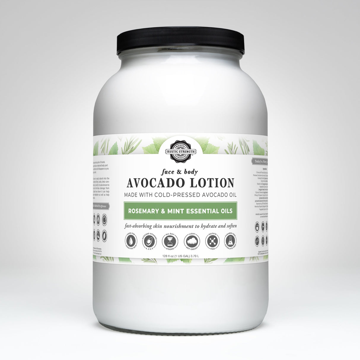 Avocado Lotion | Rosemary & Mint