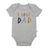 graphic bodysuit | love dad heather