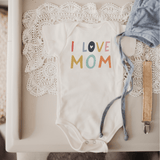 Macrame Swing & Love Mom Bodysuit Bundle