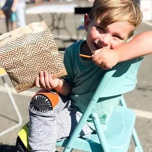 Compostable XL Paper Sandwich Bags – 50-Pack | Plastic-Free & Unbleached