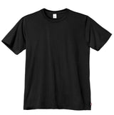 Men's Soft Organic Cotton Short Sleeve Crew Tee | Black