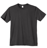 Men's Soft Organic Cotton Short Sleeve Crew Tee | Charcoal