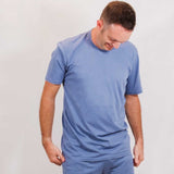 Men's Soft Organic Cotton Short Sleeve Crew Tee | Red