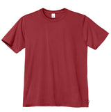 Men's Soft Organic Cotton Short Sleeve Crew Tee | Red