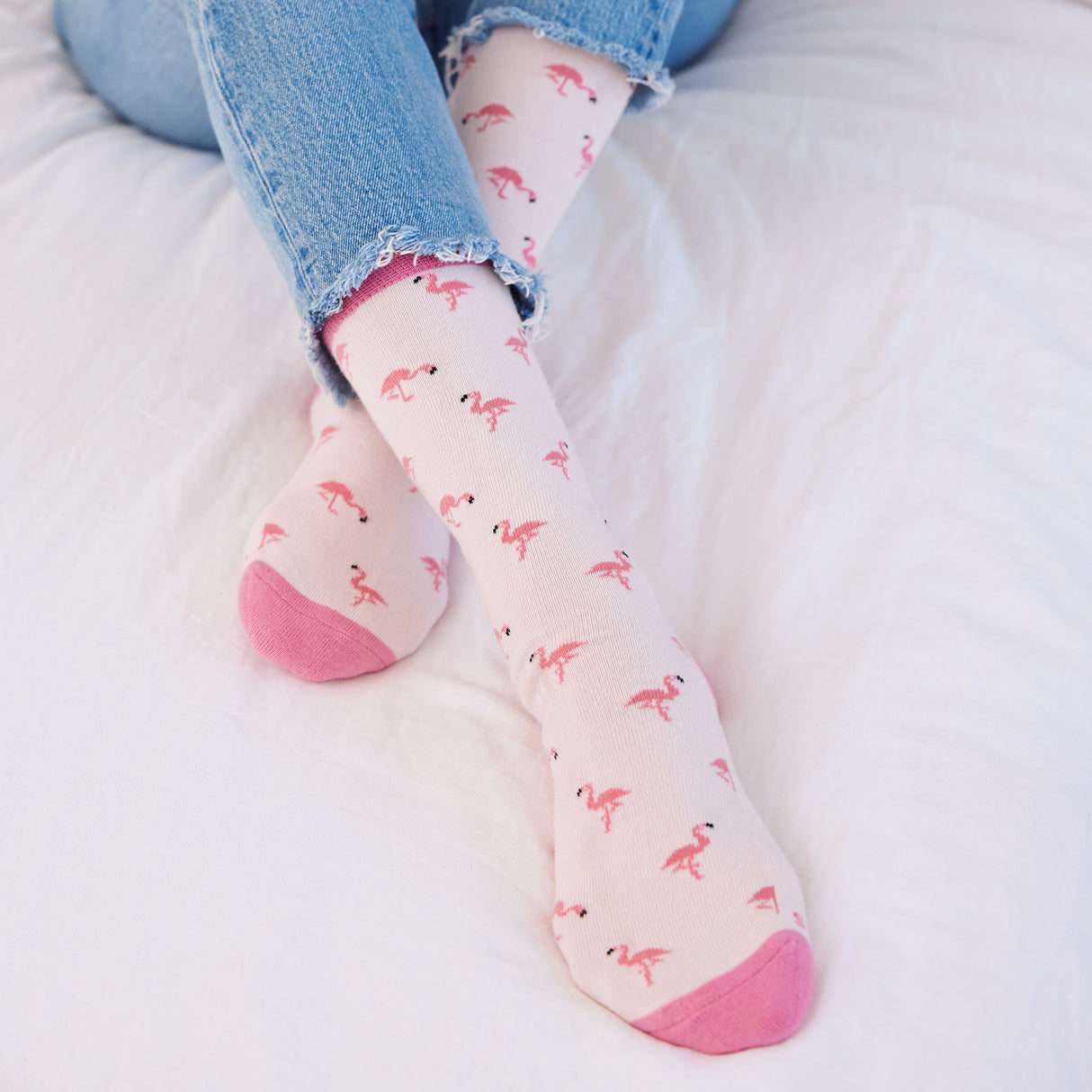 Socks That Protect Flamingos