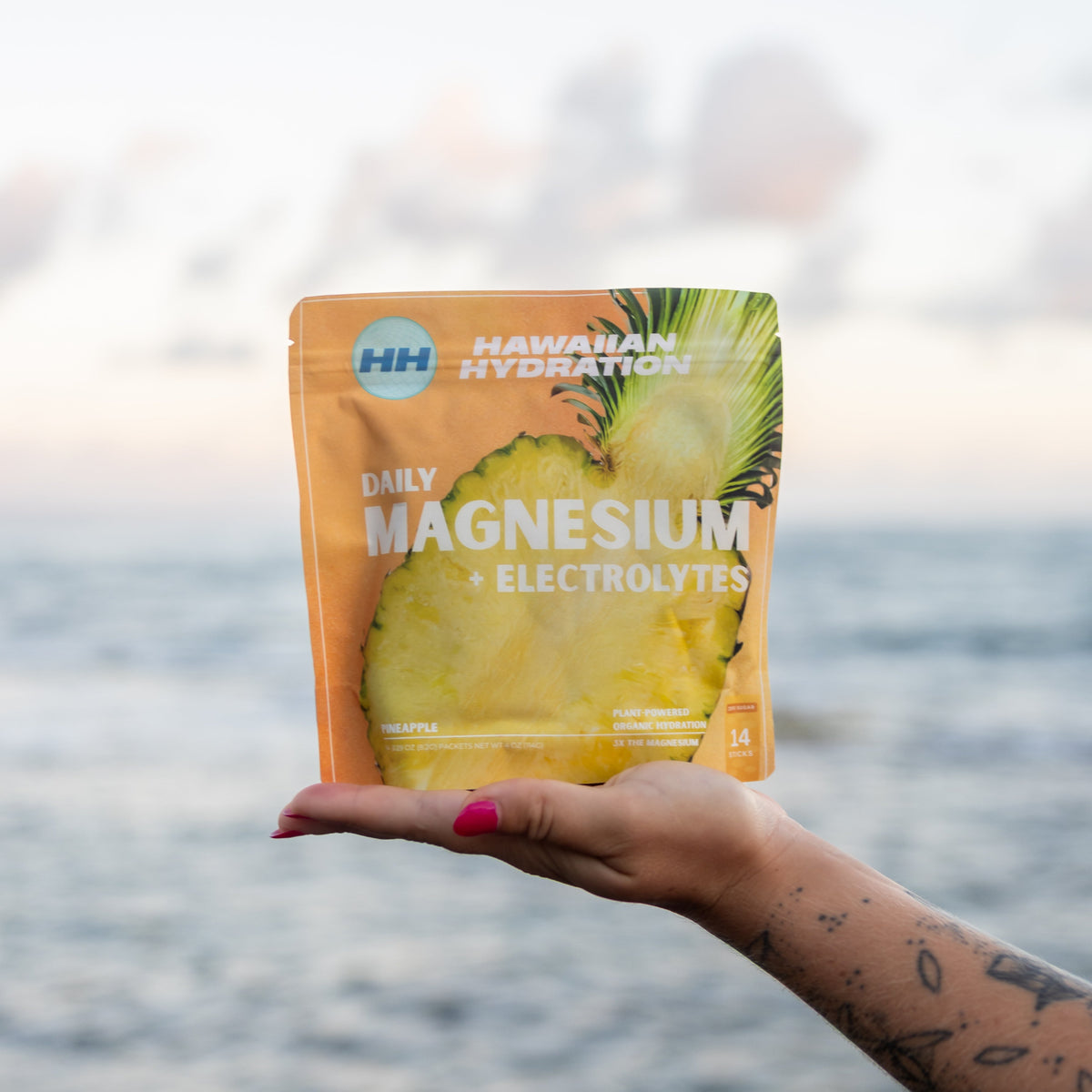Pineapple Magnesium + Electrolytes Sticks