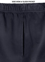 The Softest Men's 100% Cotton Fleece Athletic Short | Dark Navy